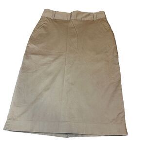 Banana Republic A Line Tan High Waist Skirt 6 Business Skirt